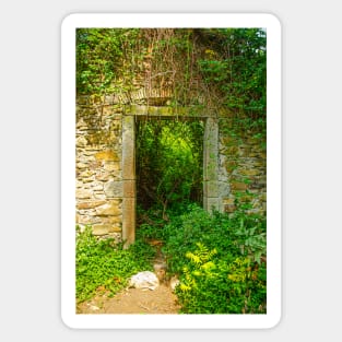 Stone Portal, Cinque Terre Sticker